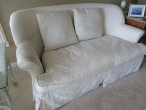 Sofa, Down Filled, Matelass Fabric