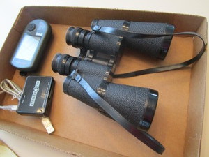 Binoculars, GPS