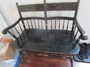 Antique Wooden Bench
