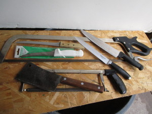 Meat Saw & Knives