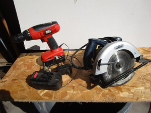 Circular Saw, 18V Drill