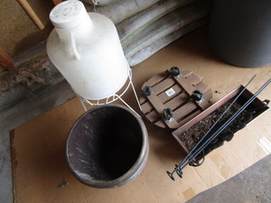 Planters, Roller Stands