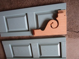 Plastic Shutters, Scroll Pieces