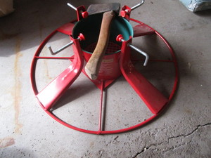 Tree Stand & Hatchet
