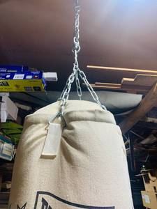 Everlast 17# Heavy Punching Bag and Gloves