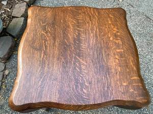 Graceful Antique Parlor Table