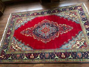 Stunning Large Oriental Area Rug - 80 x 120