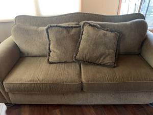 Cozy Microfiber Corduroy Sofa and Love Seat