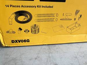 lot 31 image: 6 Gal. Portable Wall-Mounted WetDry Vacuum