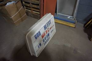 Plastic Display Board