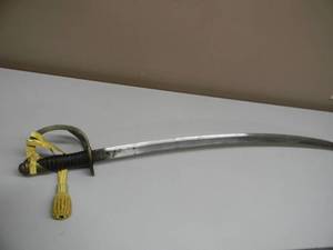 lot 2 image: VINTAGE  ANTIQUE - Civil War Cavalry Sabre wScabbard - FANTASTIC PIECE - NICE - APPROX 42.25 - SEE PICTURES