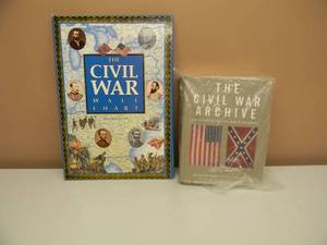 lot 18 image: The Civil War Archive The History of the Civil War in Documents by H.S.Commager & THE CIVIL WAR WALL CHART by William C Davis - COOL SET - SEE PICTURES