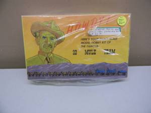 lot 23 image: Vintage The Old Ranger The 20 Mule Team - ORIGINAL - IN YELLOW BOX PACIFIC COAST - FANTASTIC PIECE - SEE PICTURES