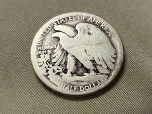 lot 15 image: 1917-S REV WALKING LIBERTY HALF DOLLAR