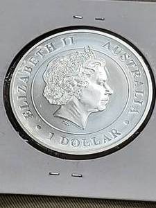 lot 25 image: 2015 AUSTRALIA SPIDER 1 TROY OZ .999 FINE SILVER