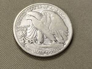 lot 40 image: 1921-D WALKING LIBERTY HALF DOLLAR KEY DATE COIN