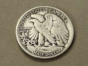 lot 46 image: 1927-S WALKING LIBERTY HALF DOLLAR