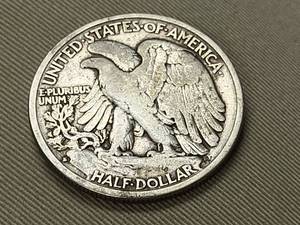 lot 48 image: 1928-S WALKING LIBERTY HALF DOLLAR