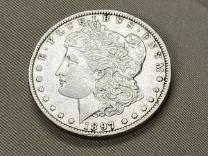 lot 51 image: 1897-O MORGAN SILVER DOLLAR