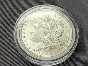 lot 59 image: 1885-O MORGAN SILVER DOLLAR BU IN AIRTITE