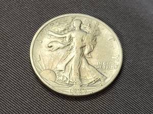 lot 60 image: 1933-S WALKING LIBERTY HALF DOLLAR
