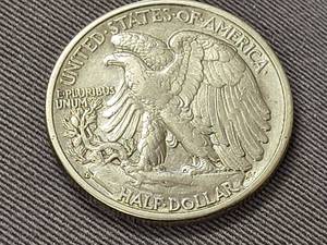 lot 75 image: 1936-D WALKING LIBERTY HALF DOLLAR