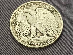 lot 83 image: 1938 WALKING LIBERTY HALF DOLLAR