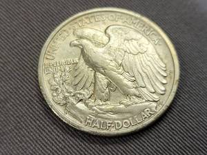 lot 106 image: 1942-S WALKING LIBERTY HALF DOLLAR