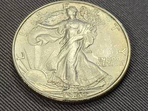 lot 127 image: 1946-S WALKING LIBERTY HALF DOLLAR