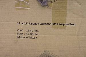 11x11 Paragon PRS1 Pergola Top ONLY
