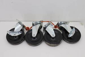 (4) 4 Swivel Castors