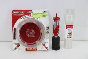 Diable 4-34 Hole Saw & 1-12 Auger Bit