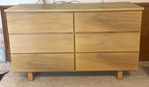 Vintage 6 Drawer Dresser