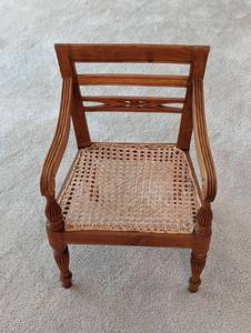 Adorable Vintage Oak Childrens Chair