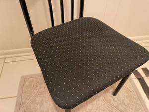 Single Metal Padded Chair