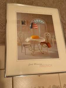 Reinhard Good Morning America 1981 San Francisco Art Expo Framed Print