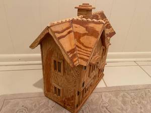 Handmade Wooden Dollhouse