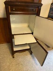 Vintage Wooden Storage Cabinet