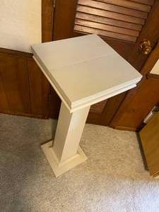 Vintage Wooden Hand Made Plant Stand