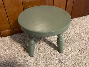 Vintage Hand Made Foot Stool