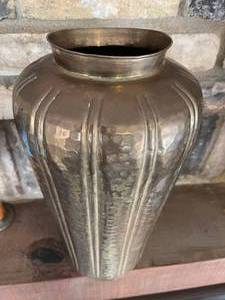 Brass Umbrella Holder  Vase