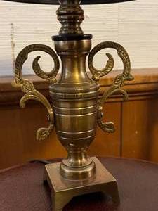 Small Brass Table Lamp