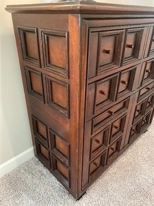 Decorative Storage Cabinet by South Cone - Handmade in Peru