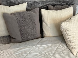 Decorative Throw Pillows and Blanket