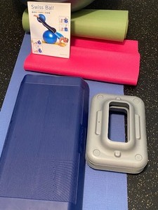 Yoga Ball, Step Platform, Yoga Mats