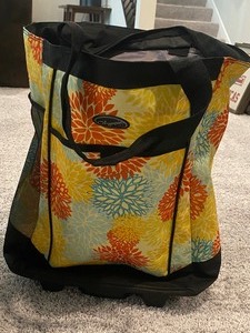 Two Rolling Bags by Olympia