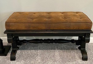 Beautiful Decorative Upholstered Seated Bench from Gabberts