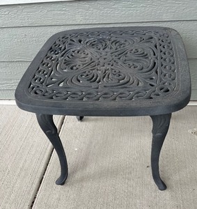 Metal Decorative Outdoor Accent Table