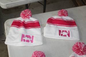 Lot of (2) Womens MN Fish Winter Hat