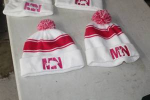 Lot of (2) Womens MN Fish Winter Hat